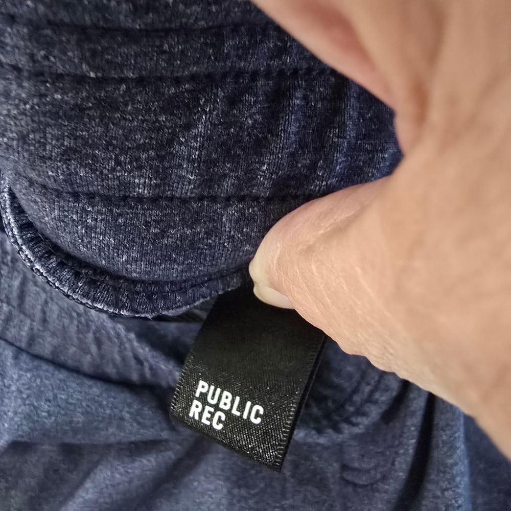 PUBLIC REC All Day Chino Jogger Pants Men Navy Blue Size 38 28 Athletic Fit NWOT - Picture 8 of 9
